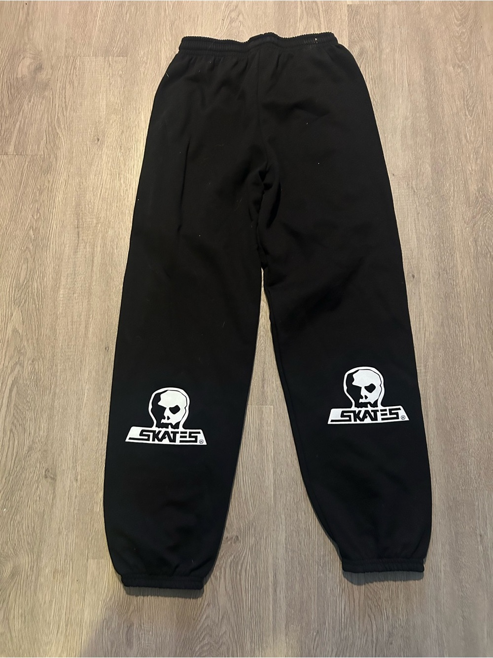 Black Skull Skates Logo Sweatpants